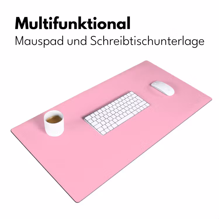 Toedeloe - Roze - Minimalistisch Muismat XXL klein -ysfeer4_duits