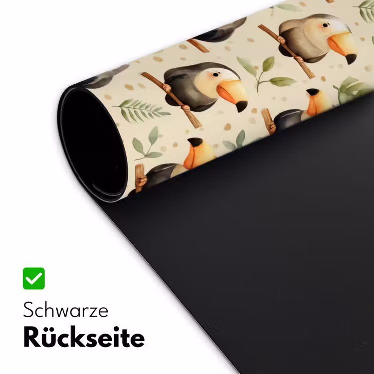 Toekans - Exotisch - Kleurrijk Muismat XXL klein 681 -ysfeer2_duits