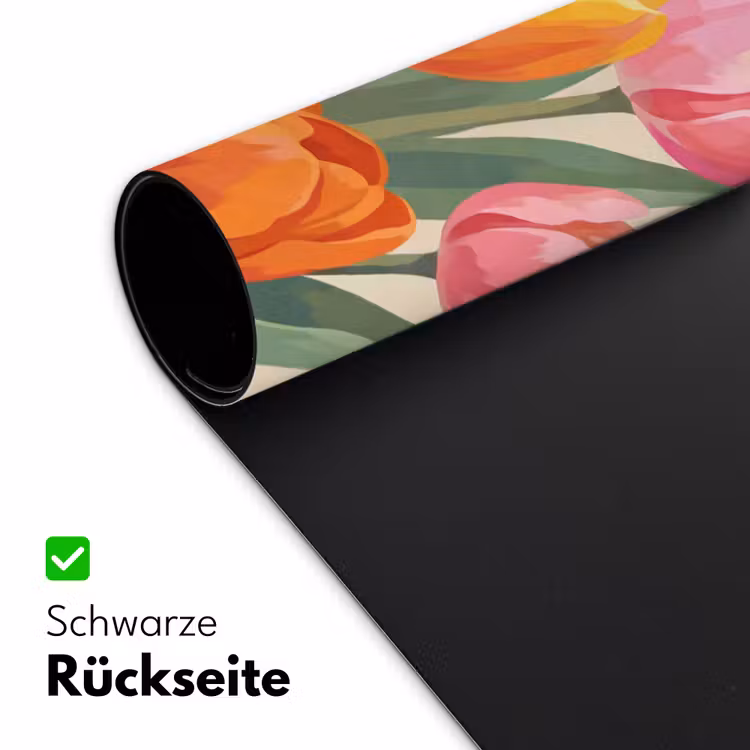 Tulpen - Abstract - Kleurrijk Muismat XXL klein -ysfeer2_duits