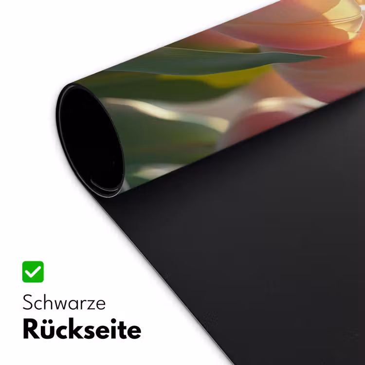 Tulpen - Roze - Zonnestralen Muismat XXL klein -ysfeer2_duits