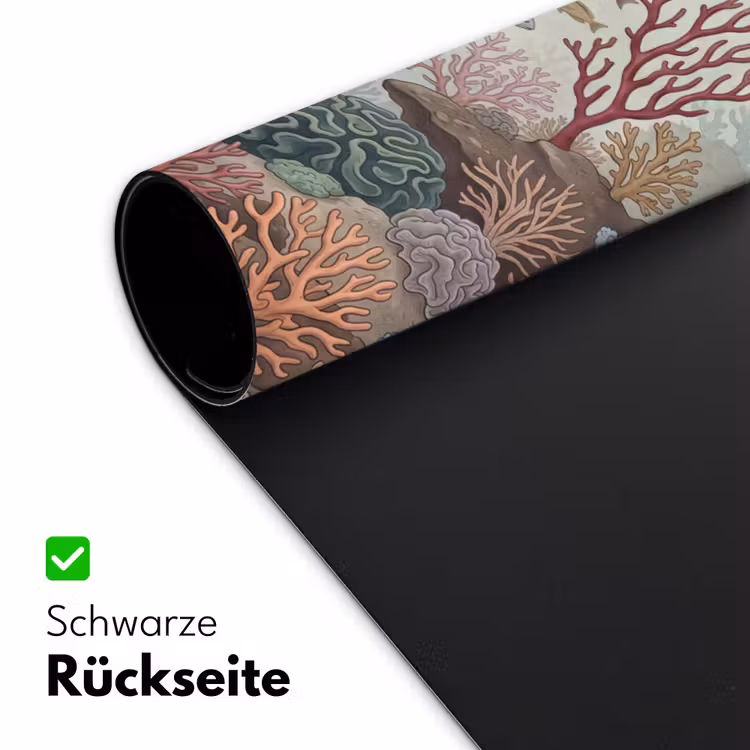 Onderwater - Koraal - Vis - Natuur Muismat XXL klein -ysfeer2_duits