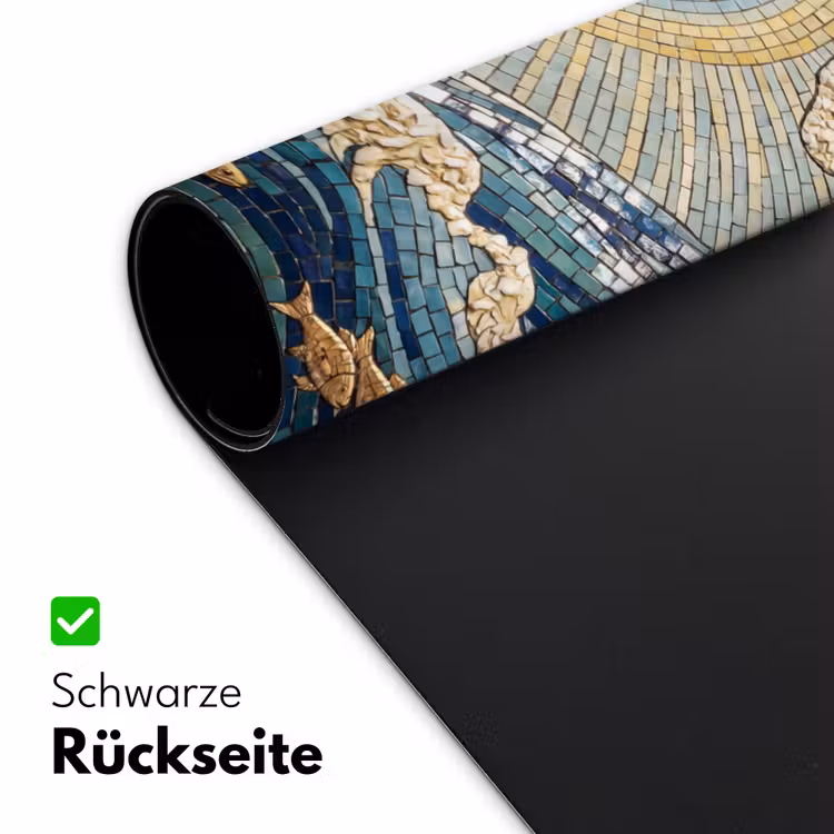 Onderwater - Koraal - Vis - Natuur - Kunst Muismat XXL klein -ysfeer2_duits
