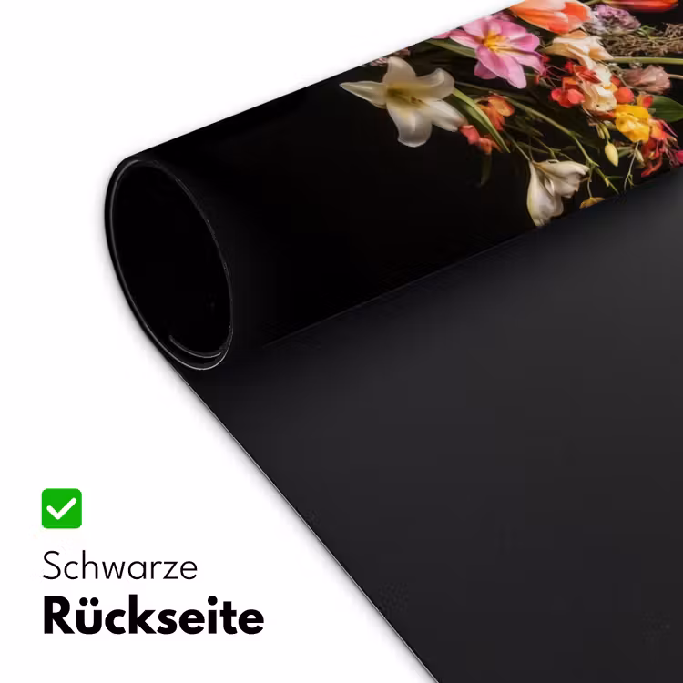 Vaas - Bloemen - Tulpen Muismat XXL klein -ysfeer2_duits