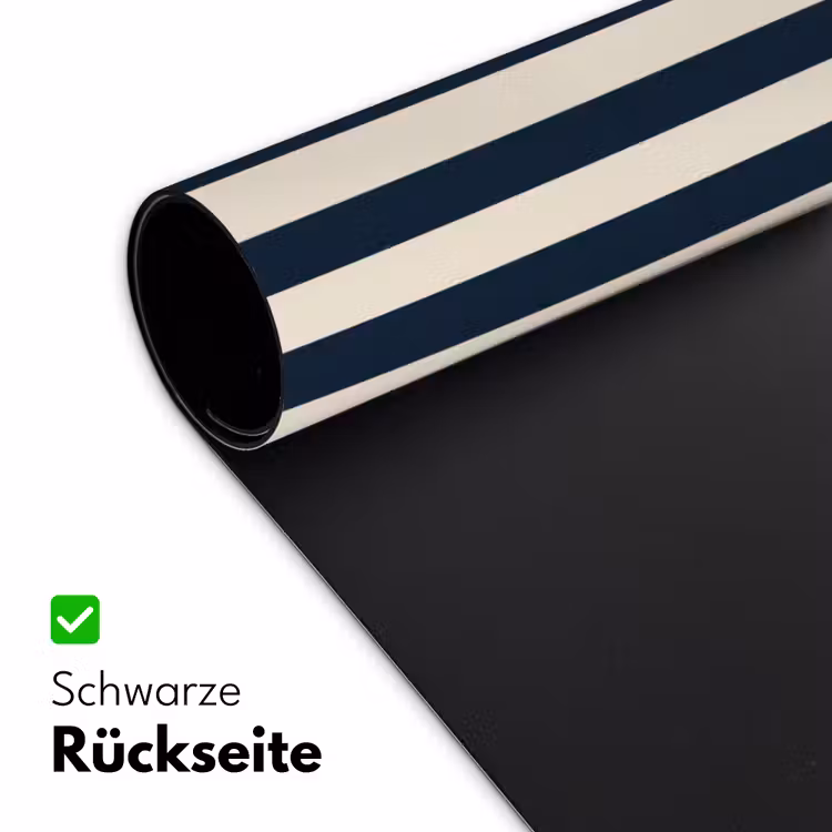 Verticale strepen - Blauw - Crème Muismat XXL klein 681 -ysfeer2_duits