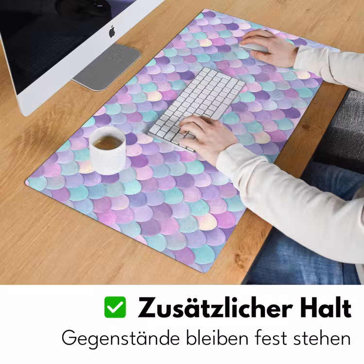 Dromerig - Zeemeermin - Pastel Muismat XXL klein 681 -ysfeer3_duits