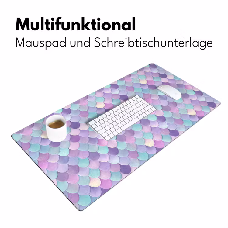 Dromerig - Zeemeermin - Pastel Muismat XXL klein 681 -ysfeer4_duits