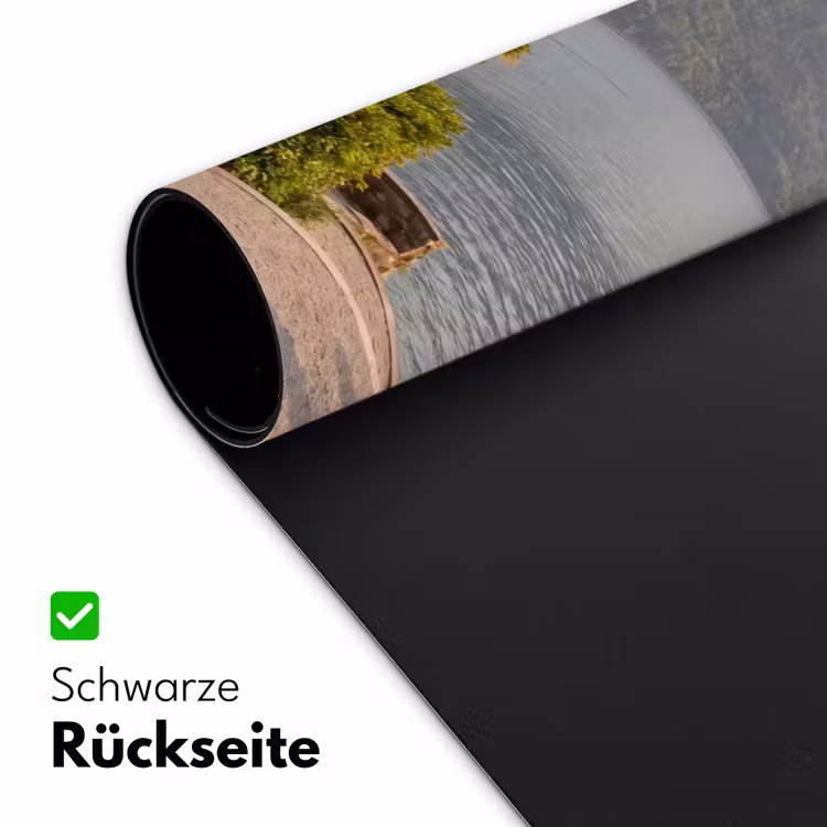 Schreibtischunterlage - Villa – Wasser – Treppen - Villa - water -trappen Muismat XXL klein