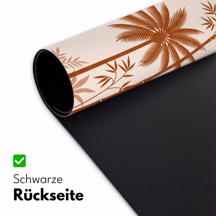 Vogel - Boom - Tropisch - Minimalistisch - Bruin Muismat XXL klein -ysfeer2_duits