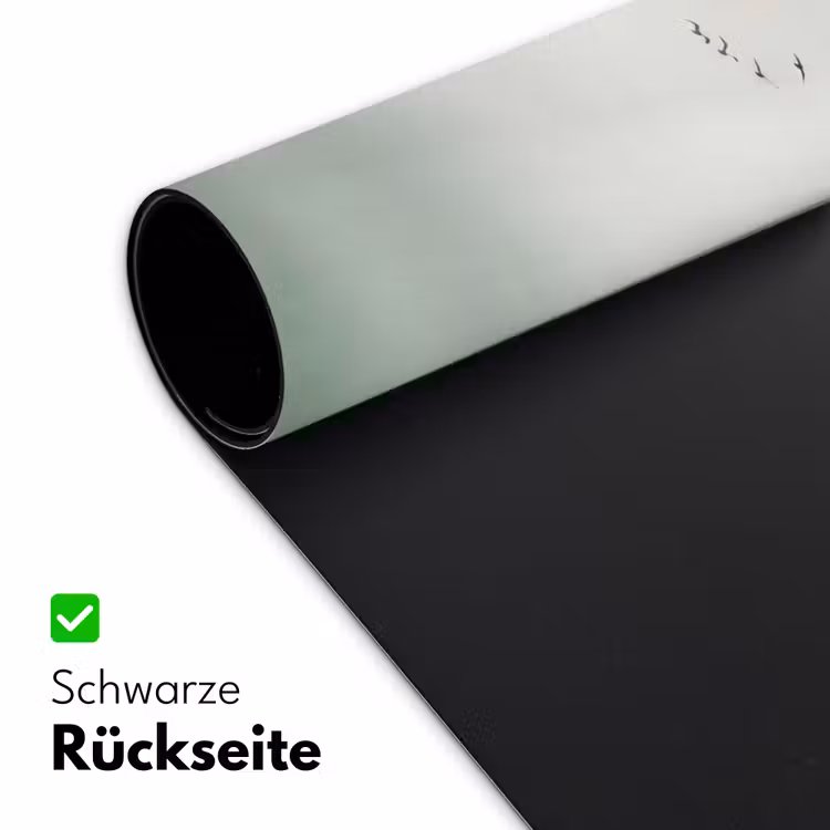 Vogel - Vlucht - Natuur - Minimalistisch Muismat XXL klein -ysfeer2_duits