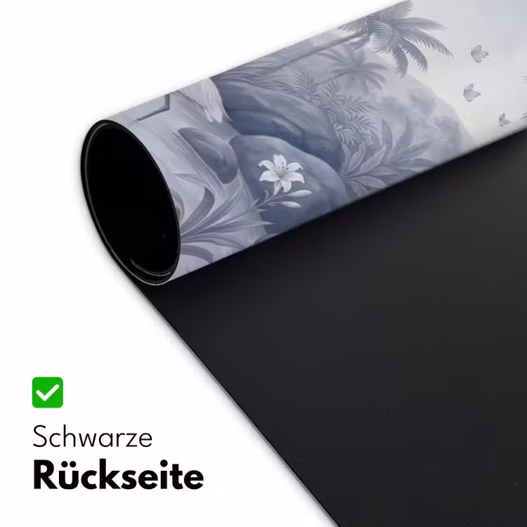 Vogel - Water - Tropisch - Natuur - Blauw Muismat XXL klein -ysfeer2_duits
