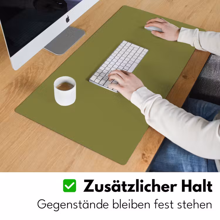 Juniper - Groen - Organisch Muismat XXL klein 681 -ysfeer3_duits