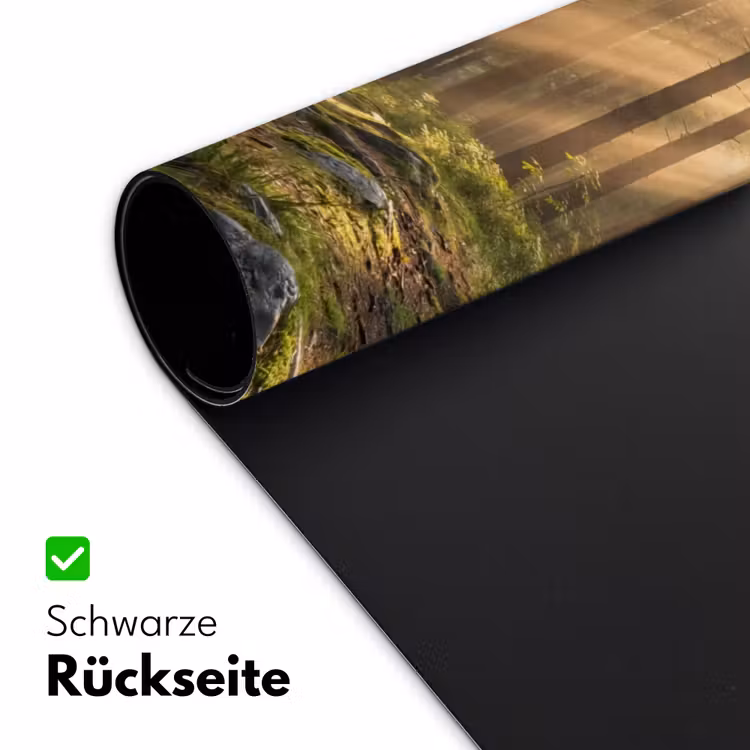 Bos - Zonlicht - Gras Muismat XXL klein -ysfeer2_duits