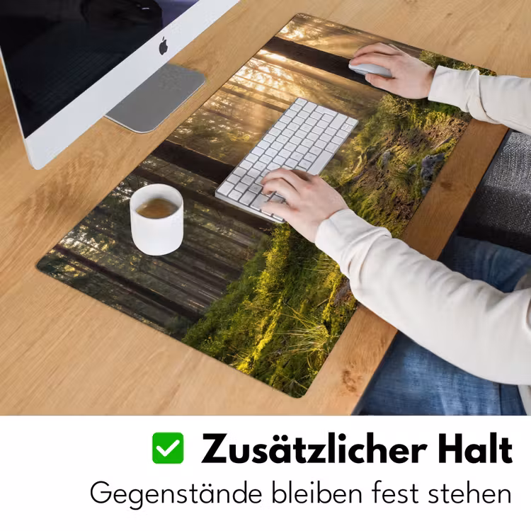 Bos - Zonlicht - Gras Muismat XXL klein -ysfeer3_duits