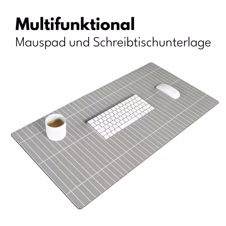 Wandtegel - Verticaal - Lichtgrijs Muismat XXL klein 681 -ysfeer4_duits