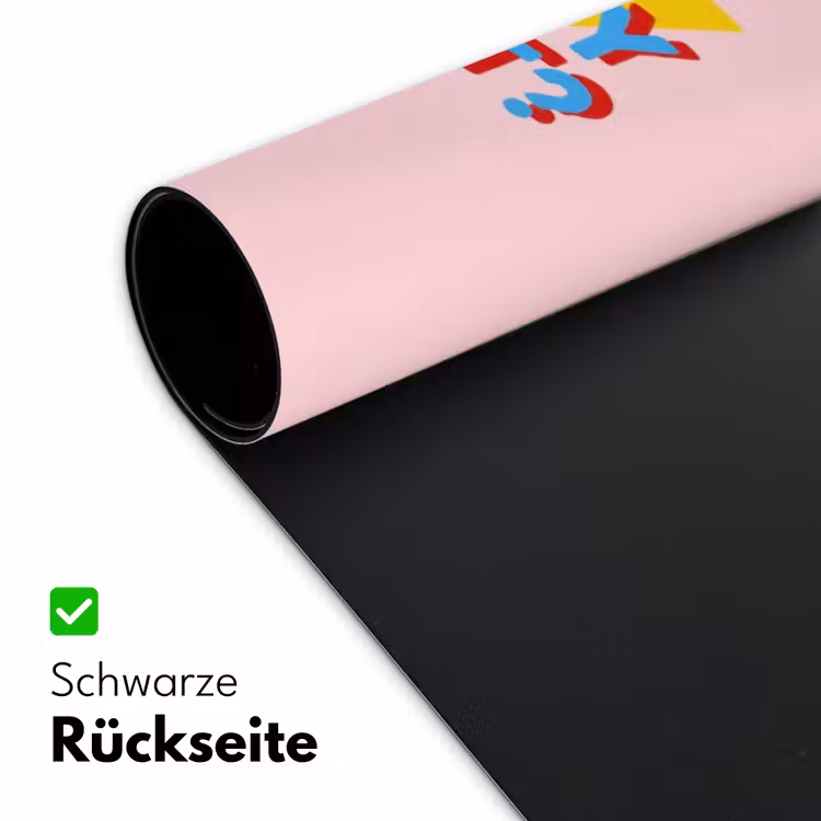 Why not - Bliksem - Roze Muismat XXL klein -ysfeer2_duits