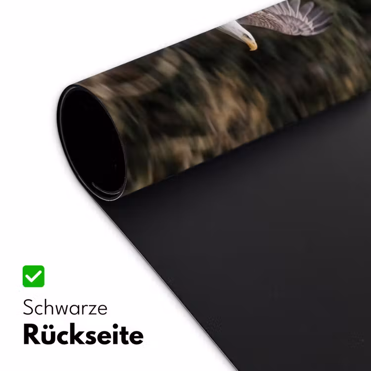 Zeearend - Vliegen - Bos - Natuur Muismat XXL klein -ysfeer2_duits
