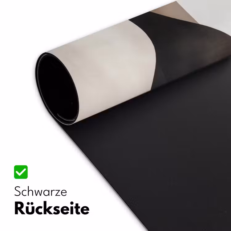 Golven - Abstract - Beige Muismat XXL klein -ysfeer2_duits