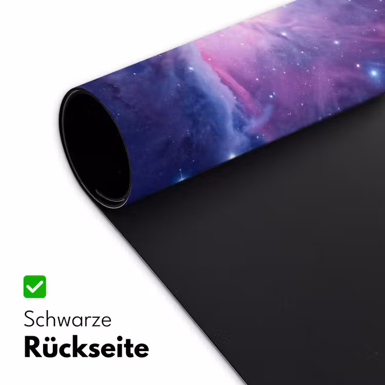 Ruimte - Sterren - Kleurrijk Muismat XXL klein -ysfeer2_duits