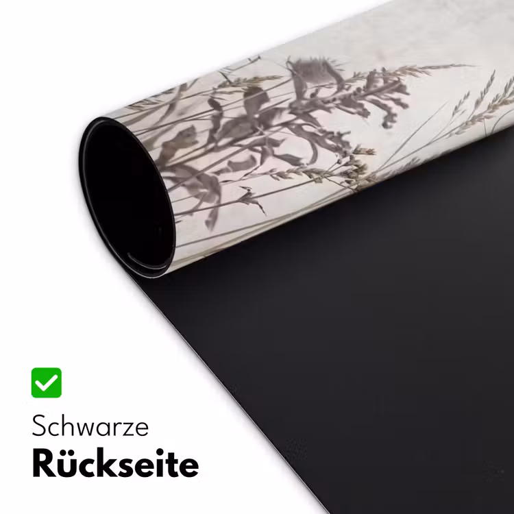 Weidebloemen - Design - Sepia Muismat XXL klein -ysfeer2_duits