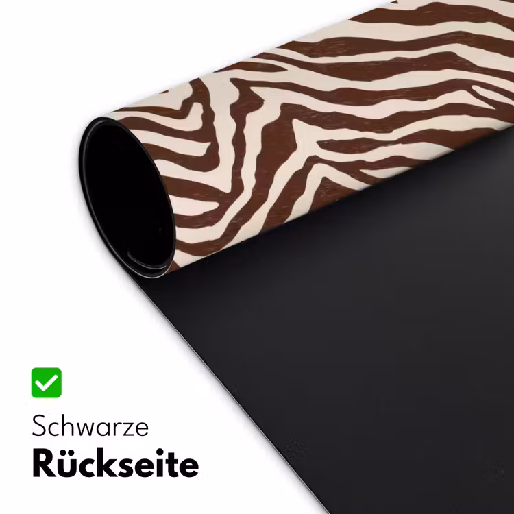 Zebra - Patroon - Zwart - Wit Muismat XXL klein 681 -ysfeer2_duits