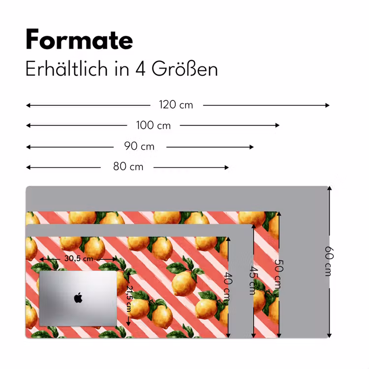 Citroen - Geïllustreerd - Oranje Muismat XXL klein 681 -ysfeer5_duits