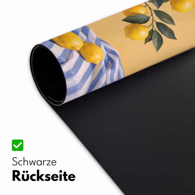 Schreibtischunterlage - Zitrone – Stillleben – Modern - Citroen - Stilleven - Modern Muismat XXL klein
