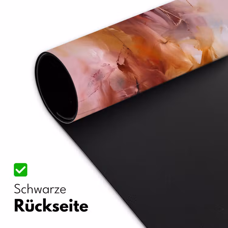 Abstract - Kleurrijk - Kunst - Modern - Roze-Rood Muismat XXL klein -ysfeer2_duits