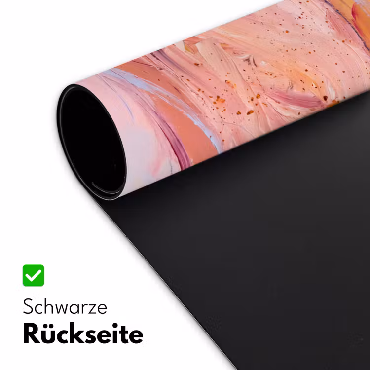 Abstract - Vormen - Modern - Roze Muismat XXL klein -ysfeer2_duits