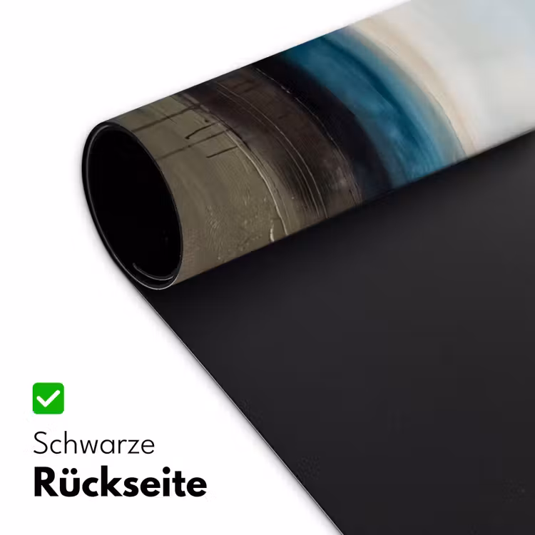 Abstract - Landschap - Horizon - Blauw - Modern Muismat XXL klein -ysfeer2_duits