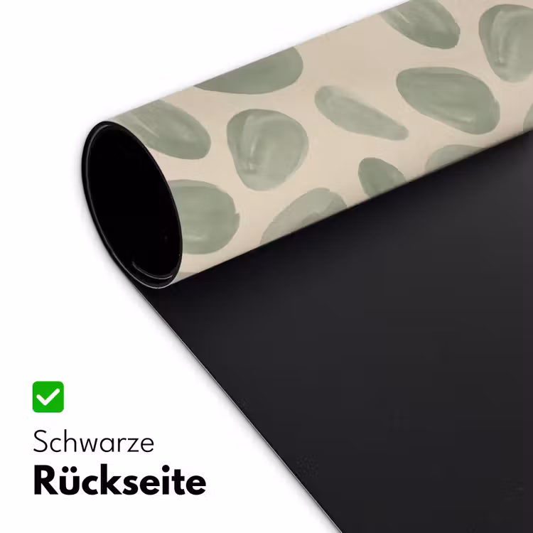 Abstract - Patroon - Organisch - Groen - Modern Muismat XXL klein -ysfeer2_duits