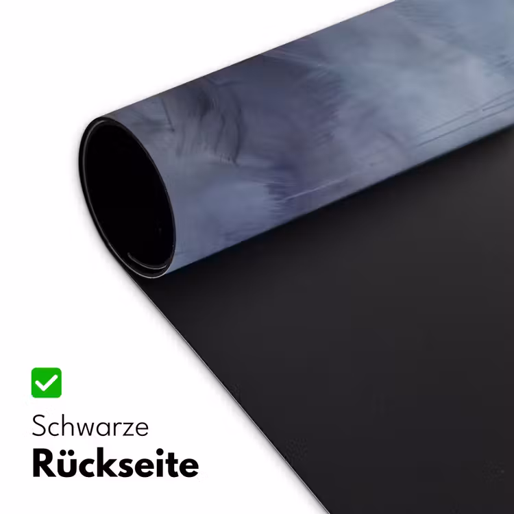 Abstract - Kwaststreken - Modern - Kunst - Grijs Muismat XXL klein -ysfeer2_duits