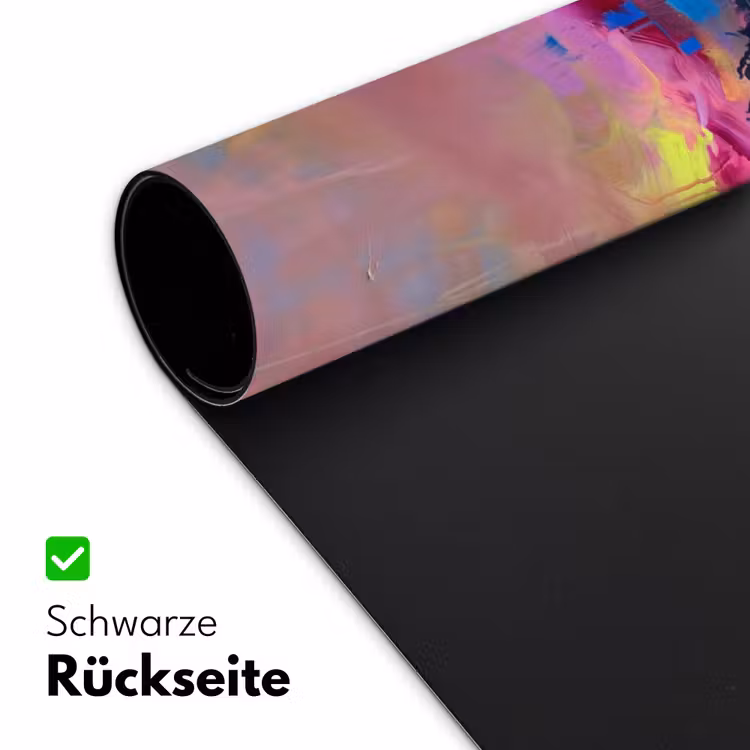 Abstract - Textuur - Kleuren - Modern - Roze Muismat XXL klein -ysfeer2_duits