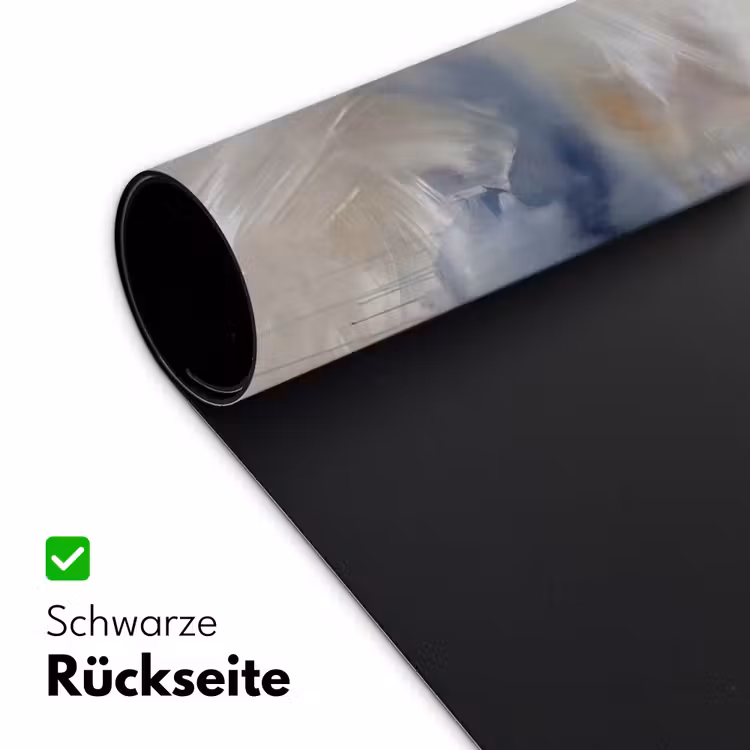 Abstract - Wolken - Sfeer - Modern - Beige Muismat XXL klein -ysfeer2_duits