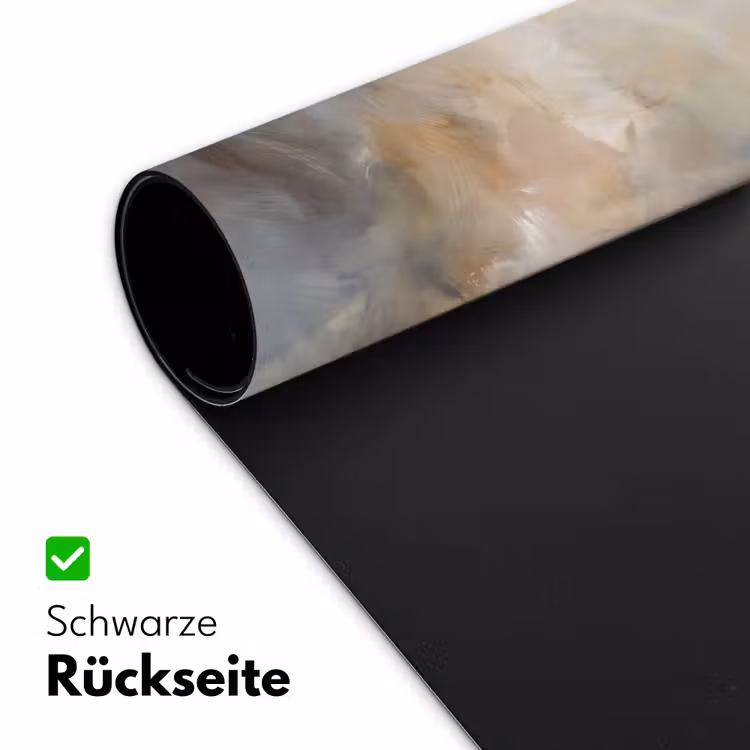 Abstract - Wolken - Sfeervol - Beige - Grijs Muismat XXL klein -ysfeer2_duits