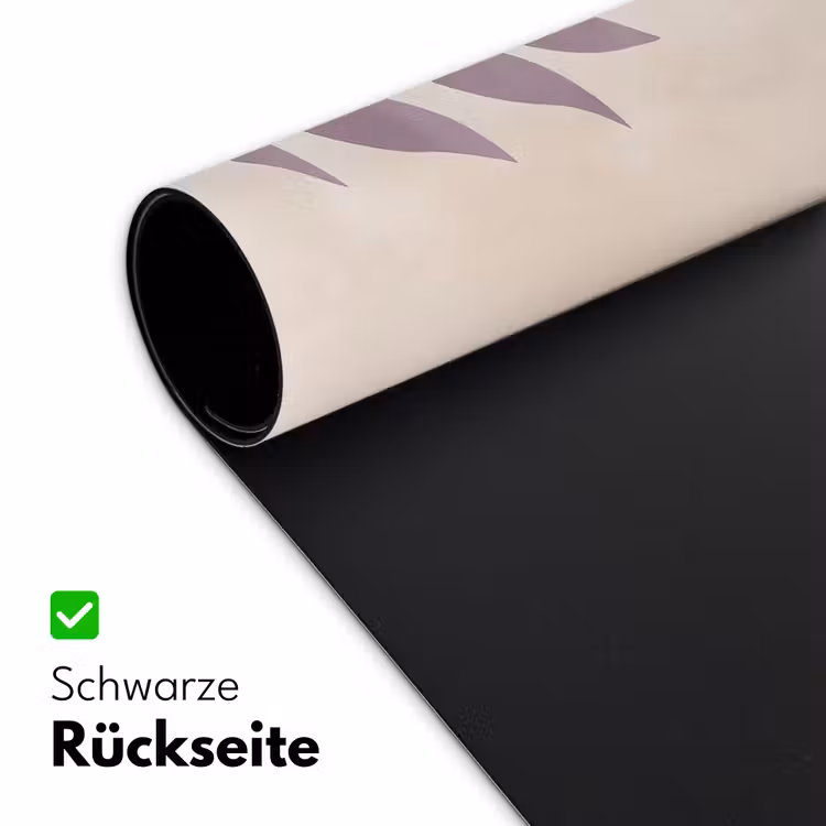 Tak - Bladeren - Minimalistisch - Beige Muismat XXL klein -ysfeer2_duits