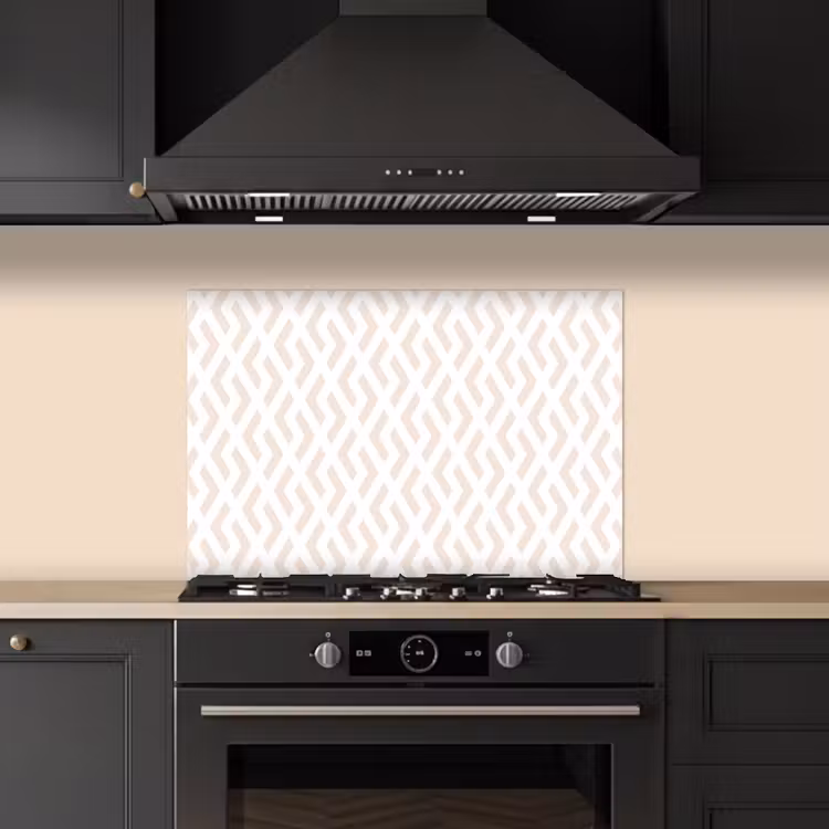 Abstract - Patronen - Design - Lijn keuken achterwand spatscherm klein 900 -sfeer1