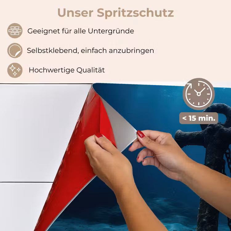 Anker - Ijzer - Zeebodem - Zand keuken achterwand spatscherm klein -spatscherm_DE