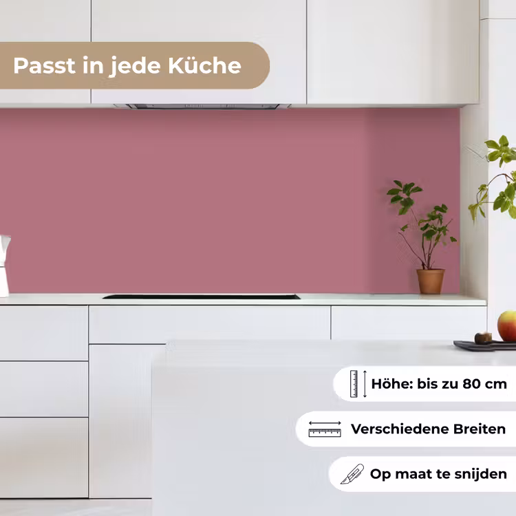 Antique - Mauve - Roze keuken achterwand 2 middel 871 -sfeer4_DE