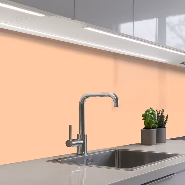 Apricot - Blush - Nude keuken achterwand 2 middel 871 -3d_schuin