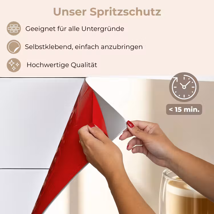 Mok - Latte - Minimalistisch - Schaduw keuken achterwand spatscherm klein -spatscherm_DE