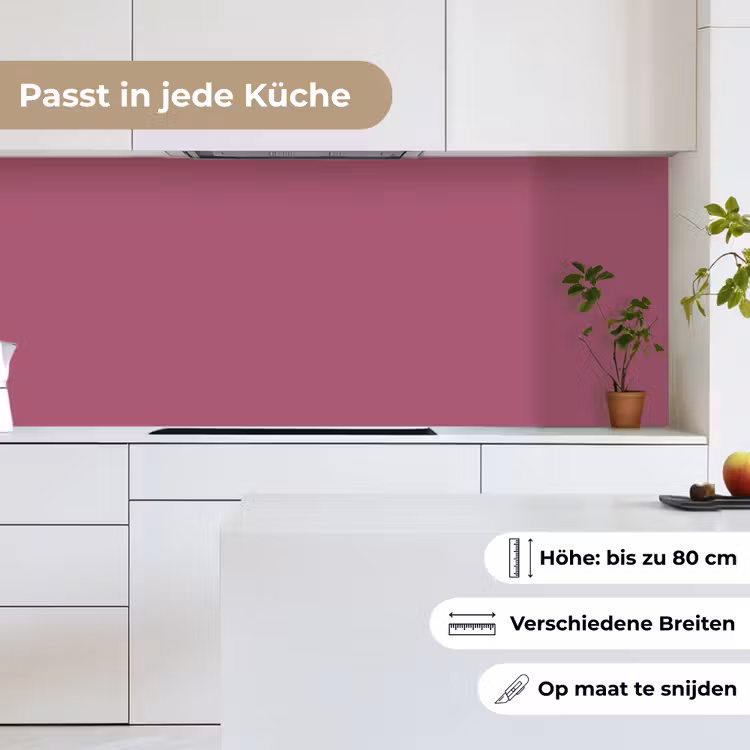 Berry - Roze -Pink keuken achterwand 2 middel 871 -sfeer4_DE