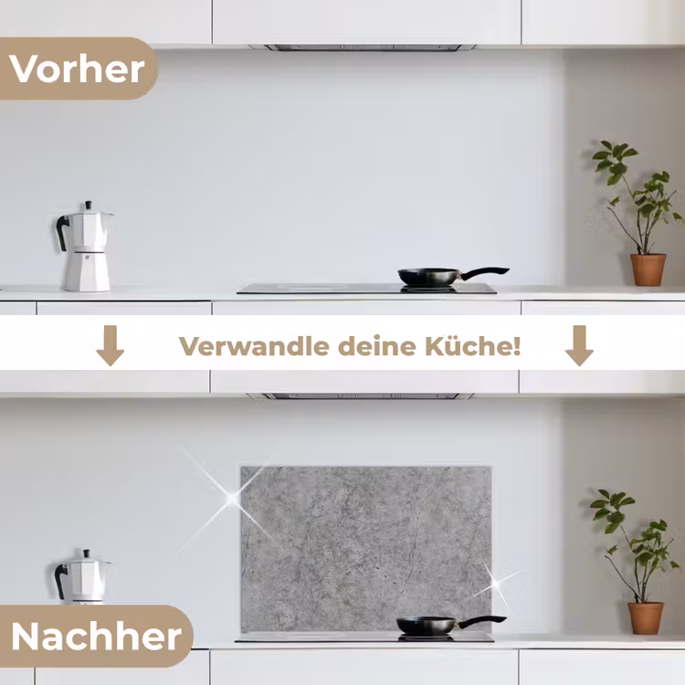 Beton - Antiek - Patronen keuken achterwand spatscherm klein 900 -voor_na_DE