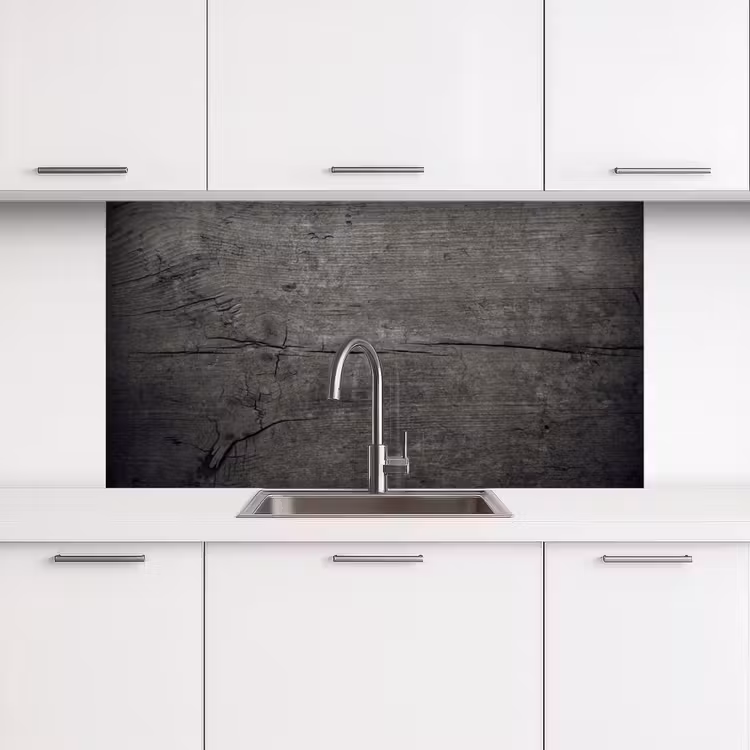 Beton - Grijs - donker keuken achterwand 2 middel -3d