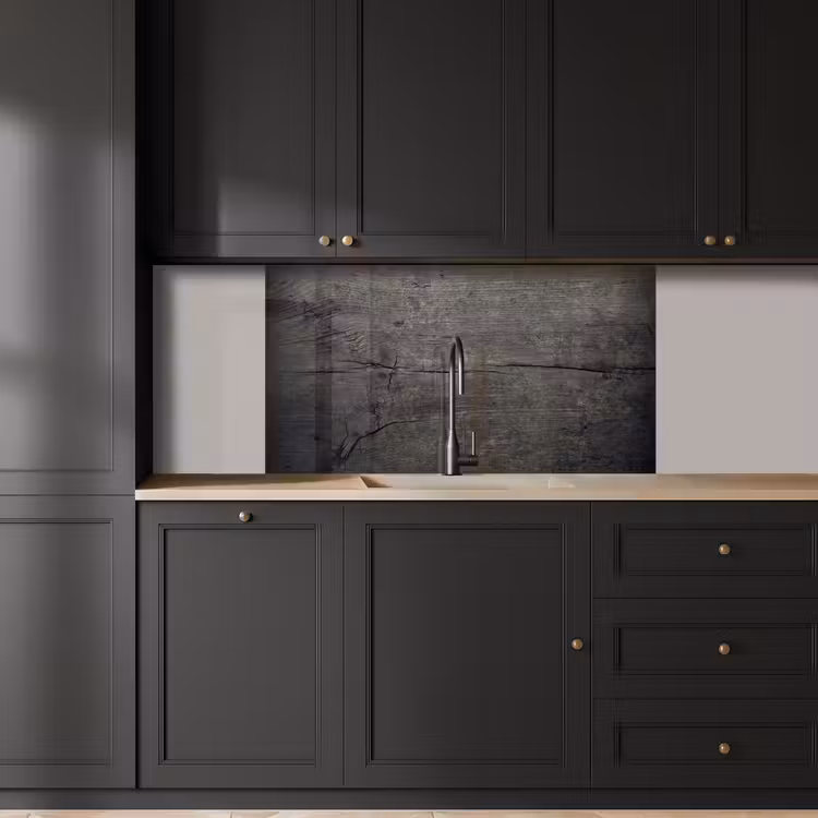 Beton - Grijs - donker keuken achterwand 2 middel -sfeer1