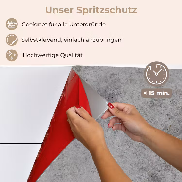 Beton - Grijs - Patronen keuken achterwand spatscherm klein 900 -spatscherm_DE