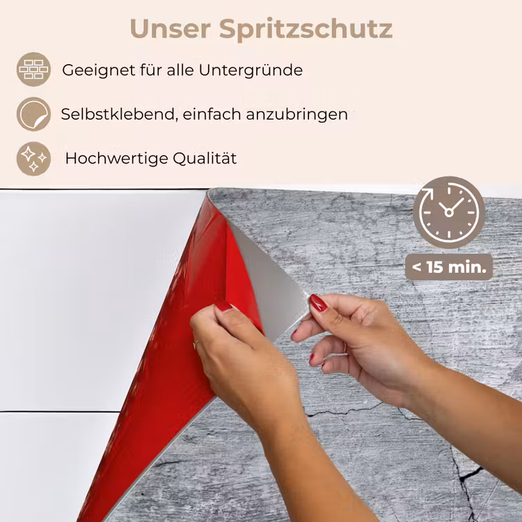 Beton - Grijs - Scheur keuken achterwand spatscherm klein -spatscherm_DE