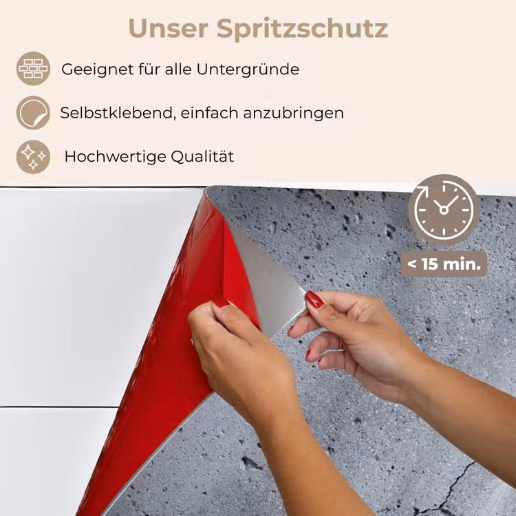 Beton - Grijs - Scheur keuken achterwand spatscherm klein -spatscherm_DE