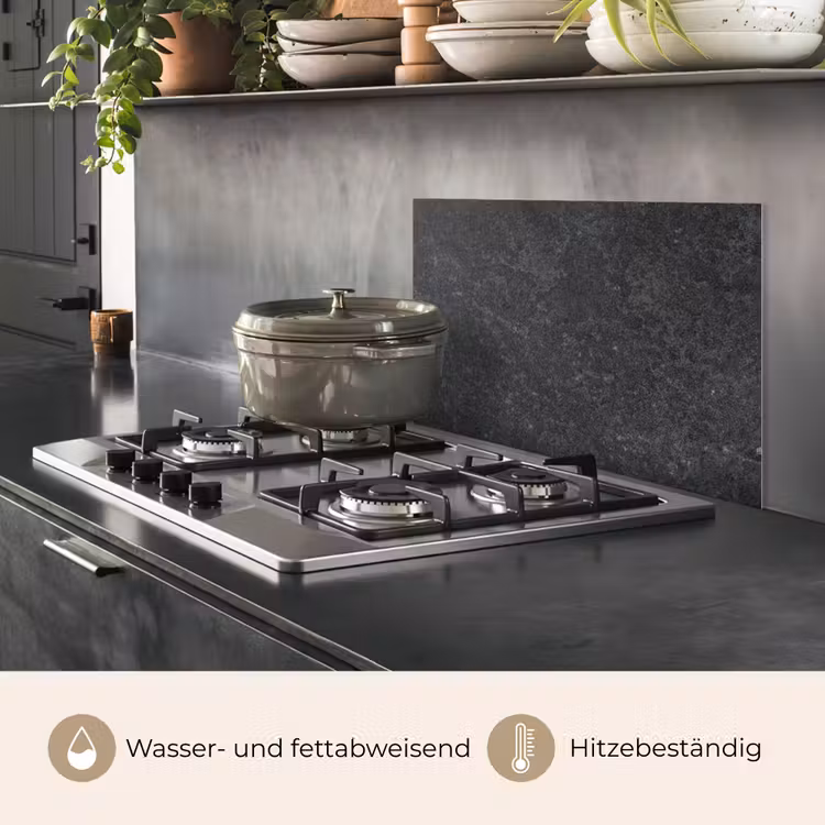 Beton - Grijs - Textuur - Retro - Industrieel keuken achterwand spatscherm klein -usp_DE