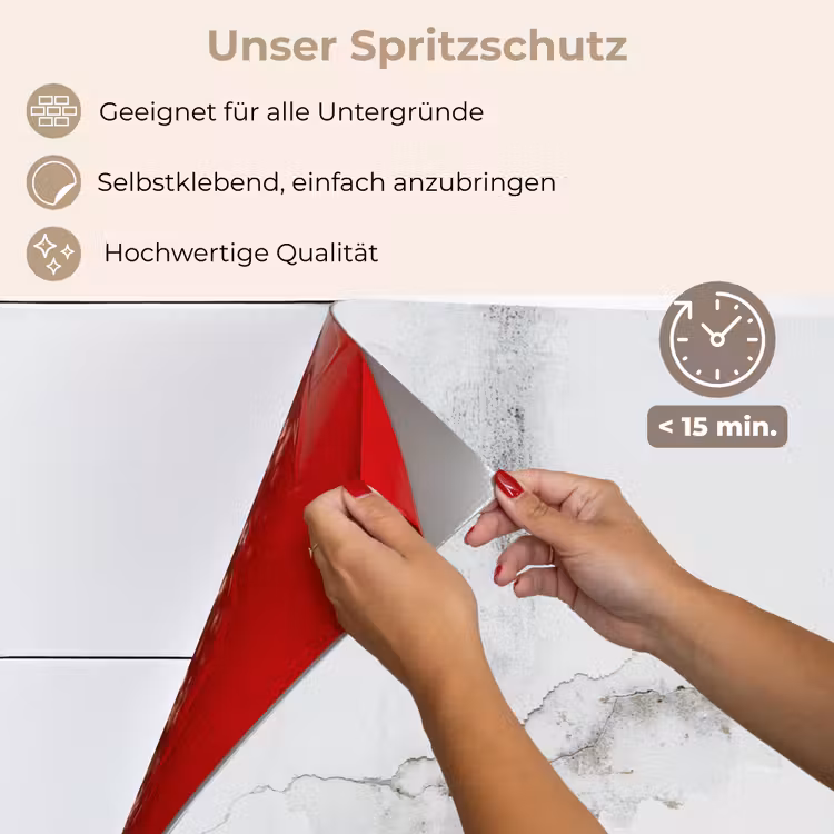 Beton - Grijs - Wit keuken achterwand spatscherm klein -spatscherm_DE