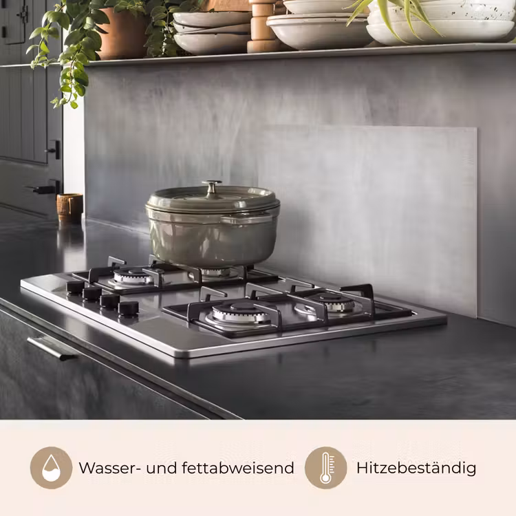 Beton - Grijs - Cement - Industrieel - Structuur keuken achterwand spatscherm klein -usp_DE